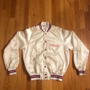 Budweiser Jacket Vintage Superfest Jacket White Medium